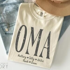 Oma Shirt Grandma Gift Tee